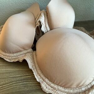 Cosabella Soft Beige Lace Bra